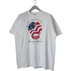 ​【350周年記念】90s USA製素材 メキシコ製 Tシャツ 白 XL
