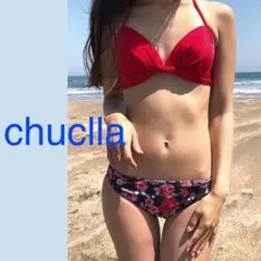 新品 チュクラ ビキニ 花柄 ホルターネック 水着 カシュクール chucllaのサムネイル