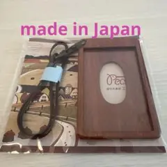 木製 ICカード入れ パスケース 寄木
