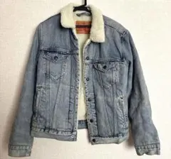 Levi's ボアデニムジャケット Sサイズ　デニムジャケットのサムネイル