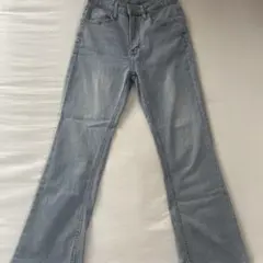 SHEIN デニムジーンズ パンツ ブルー