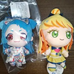 ひみつのアイプリ ぬいぐるみマスコット2点セット
