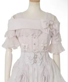 lizlisaオフショルダー トップス ピンク