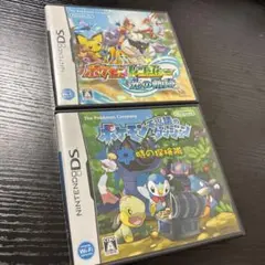 DS ポケモン　時の探検隊　ポケモンレンジャー光の軌跡超不思議のダンジョン