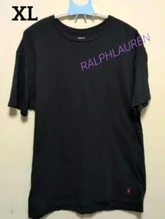 PoloRalphLaurenブラックTシャツXL