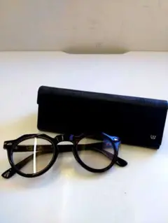 WYM BOSTON SUNGLASSES ブラウン✕ライトベージュ　その他5