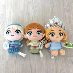 ディズニー　マスコット　エルサ　アナ　ラプンツェル