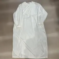 パーソン&ピープル　長袖 ロングシャツ ホワイト サイズFのサムネイル