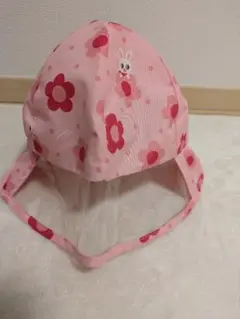 Miki House 花柄子帽子 水遊び　Sサイズ