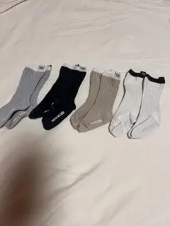 MINI ROBE ベビー靴下 4足セット