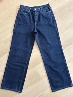 ワイドレッグパンツ デニム