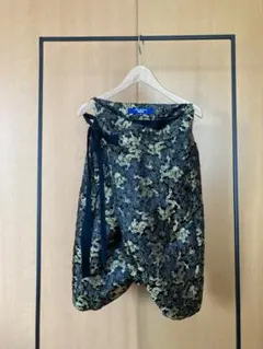 A15207 極美品 ジュンヤワタナベマン22ssストライプサルエルパンツ黒紺M 中古・古着通販】JUNYA WATANABE MAN (ジュンヤワタナベマン