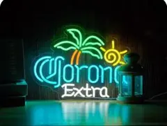 コロナ ビール CORONA LED ネオンサイン ガレージ 照明 BARのサムネイル