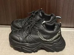 厚底スニーカー 24.5