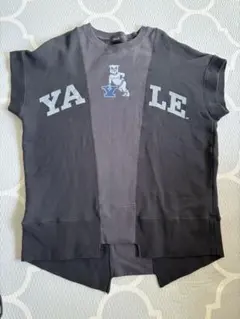 FRAMeWORK YALE リメイク風　カットオフ　半袖　スウェットのサムネイル