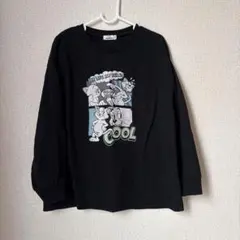 PAIR MANON 長袖カットソー ブラック 130cm ペアマノン