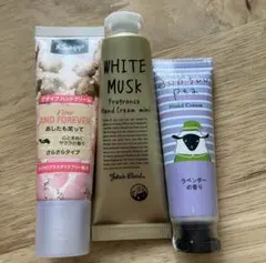 ハンドクリームセット（3種）　ミニ