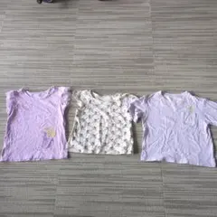 子供用3枚Tシャツセット（ラプンツェル・猫）