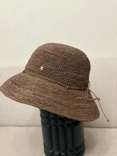 美品 ヘレンカミンスキー カロラ 麦わら帽子 ラフィア ベージュ