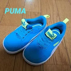 PUMA キッズ スニーカー 青
