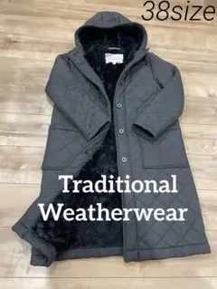 「美品」トラディショナルウェザーグランジ コート(黒)