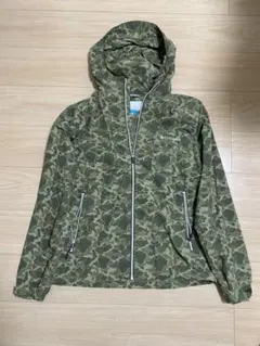 コロンビア　マウンテンパーカー　コンパクト　ジャンパー　カモフラ