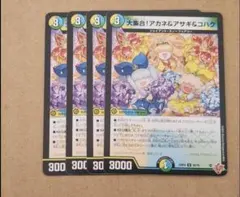 大集合！ アカネ＆アサギ＆コハク　4枚