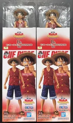 ワンピース モンキー・D・ルフィ B賞 MASTERLISE2体セット 一番くじ