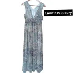 【Limitless Luxury】ペイズリー柄ロングワンピース