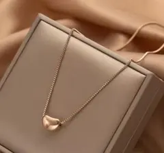 爆売れ★ヴィンテージハートピンクゴールド サージカルステンレス ✨ネックレス