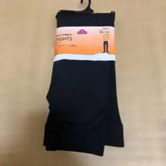 TOPVALU あたたか裏起毛タイツ 100-130 ブラック