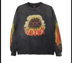 セントマイケル長袖Ｔシャツ m 新品 SAINT MICHAEL セントマイケル 22SS LS TEE RUNNING ロング