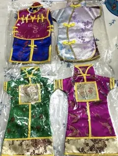 チャイナ服5着セット　レディースワンピース　 メンズ衣装　チャイナドレス