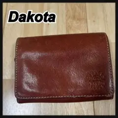 Dakota ブラウン 二つ折り財布　フォンス