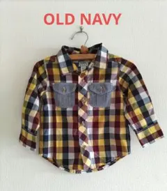 OLD NAVY チェック柄シャツ90