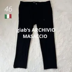 giab's ARCHIVIO MASACCIO 永久クリース　コットンパンツ