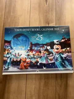 東京ディズニーリゾート【公式】2026年壁掛けカレンダー　非売品
