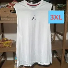 新品未使用AIR JORDAN エアジョーダンタンクトップ白色　サイズ3XLのサムネイル