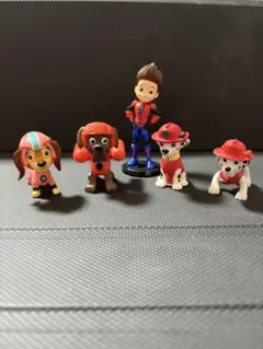 パウ・パトロール フィギュアセット 5体