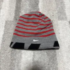 Nike ストライプ ニット帽 値下げ交渉ok