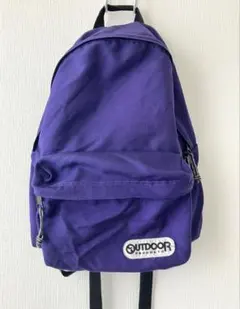 美品】アウトドアプロダクツ コーデュラ バックパック パープル 
