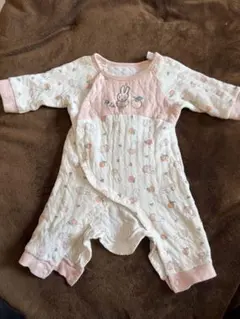 【miffy】フルーツ柄ロンパース 60-70cm