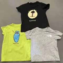 mont-bell & THE NORTH FACE ベビーTシャツセット　80