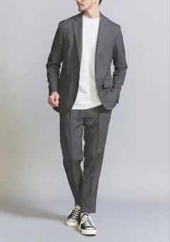 【美品】BEAUTY＆YOUTH LANATEC セットアップ 洗える