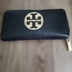TORY BURCH ラウンドファスナー 長財布 ブラックのサムネイル