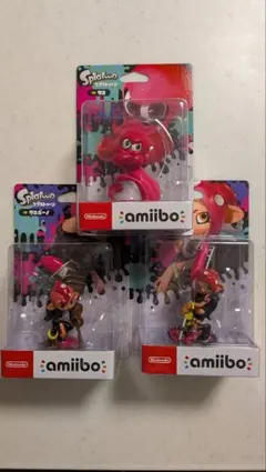 amiibo タコ タコボーイ タコガール スプラトゥーン splatoon