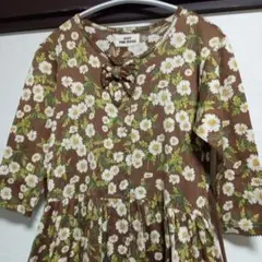 BABY PINK HOUSE♡ 花柄♡ワンピース♡ 長袖♡記載サイズLのサムネイル