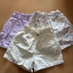 UNIQLO ショートパンツ3点セット 120サイズ