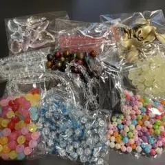 148 資材　ハンドメイド　おまとめ　アソート　アクリルビーズ