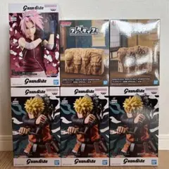 NARUTO ナルト BORUTOボルト フィギュア 6個セット